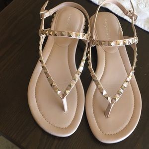 Marc Fisher studded sandals in a size 9.5